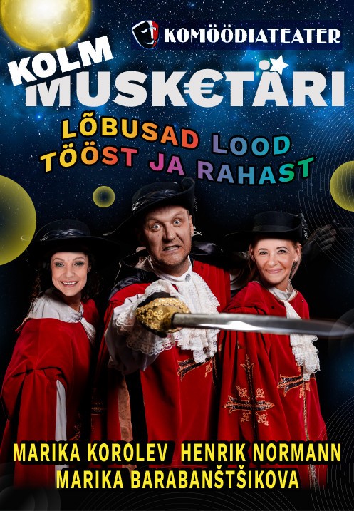 kolm musketäri Haljala