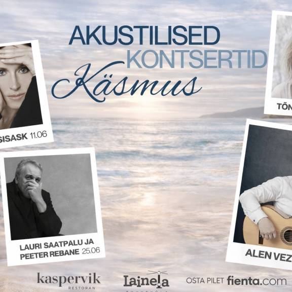 Käsmu Akustilised Kontserdid neljal õhtul 11. juuni - 7. juuli